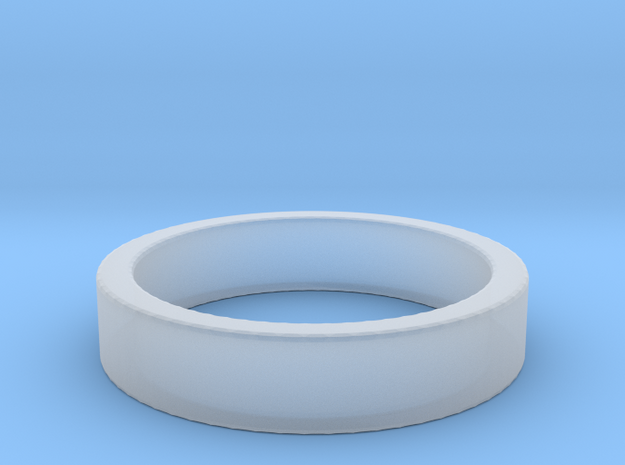 Basic Ring US10 in Smooth Fine Detail Plastic