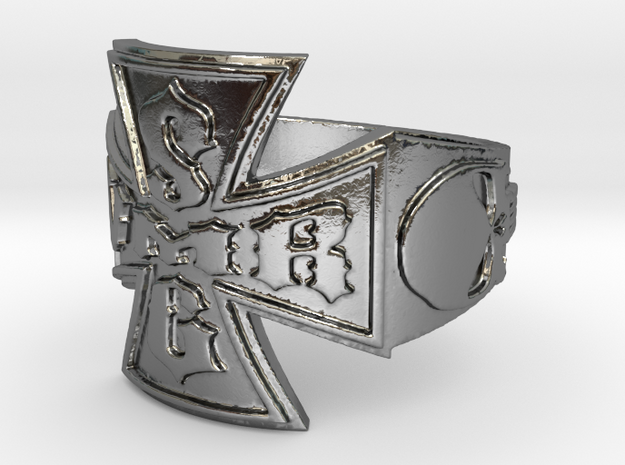 VMRSG_v2 Ring Size 11 in Polished Silver