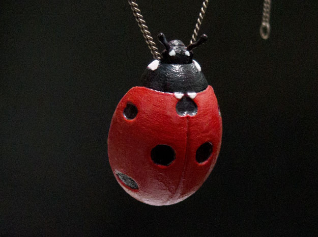 Ladybug in Red Processed Versatile Plastic