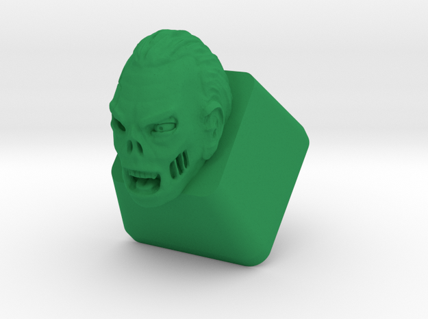 Topre Zombie Keycap in Green Processed Versatile Plastic