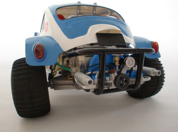 Scale engine replica for tamiya sand scorcher and 