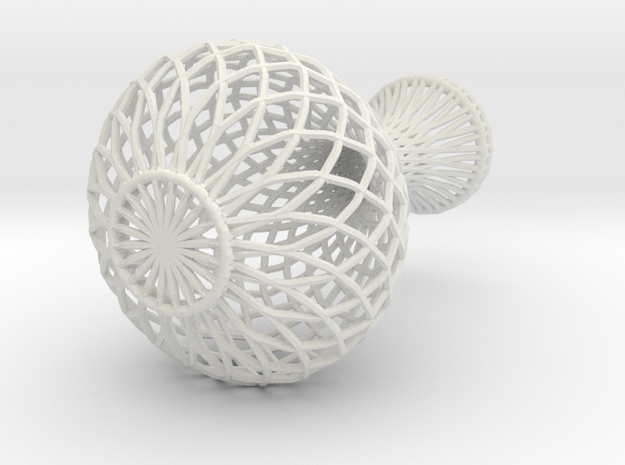 Flowerpot In Wireframe