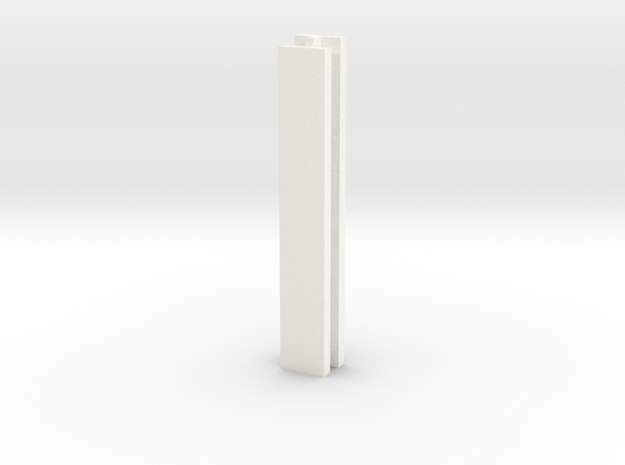 Set-1 Wall Connector in White Processed Versatile Plastic