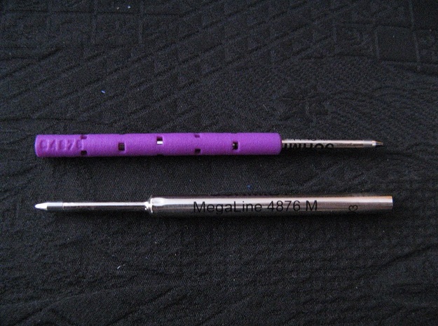Adapter: Schmidt 4876 To D1 Mini in Purple Processed Versatile Plastic