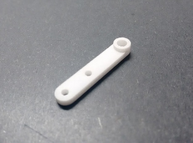 MAGracing Guide - [3mm] Magnet -  2mm Holes in White Processed Versatile Plastic