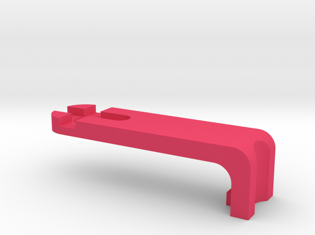 Arty Bot - End Arm in Pink Processed Versatile Plastic
