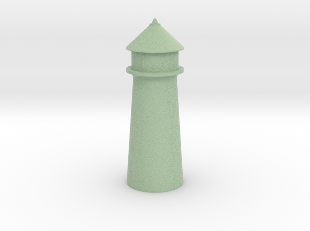 Lighthouse Pastel Green in Full Color Sandstone