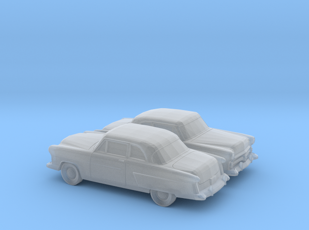 1/160 2X 1952 Ford Crestline Coupe in Smooth Fine Detail Plastic