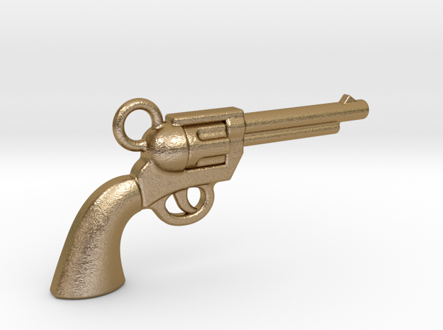 Gun 1611011612 in Polished Gold Steel