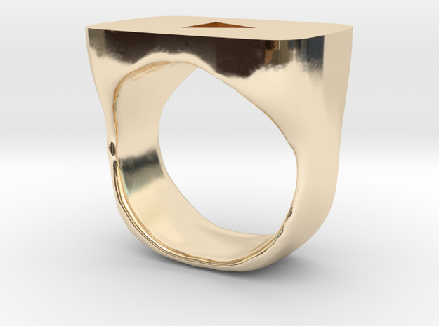 YouTube Ring in 14K Yellow Gold