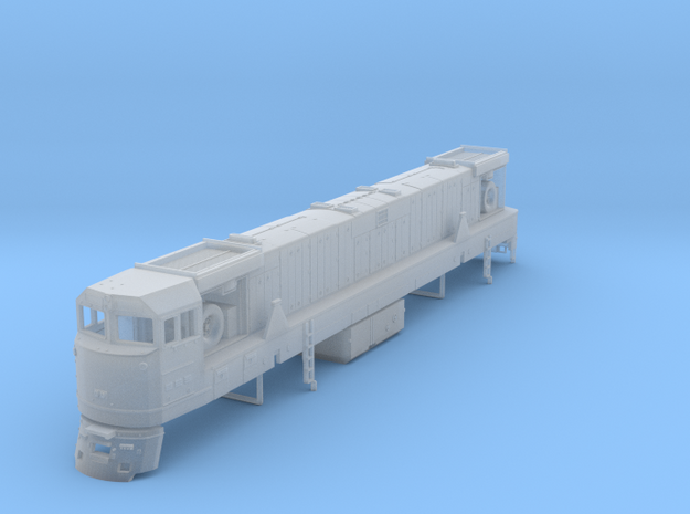 U50 Locomotive N scale in Smooth Fine Detail Plastic
