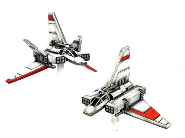 XG-1 Starwing & "Scrappy Doom" pack 1/270 in Smoothest Fine Detail Plastic