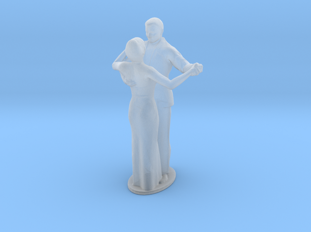 Bride & Groom Dancing in Smoothest Fine Detail Plastic: 1:64 - S