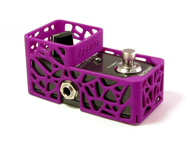 TC Electronic mini 1 knob pedal cover in Purple Processed Versatile Plastic
