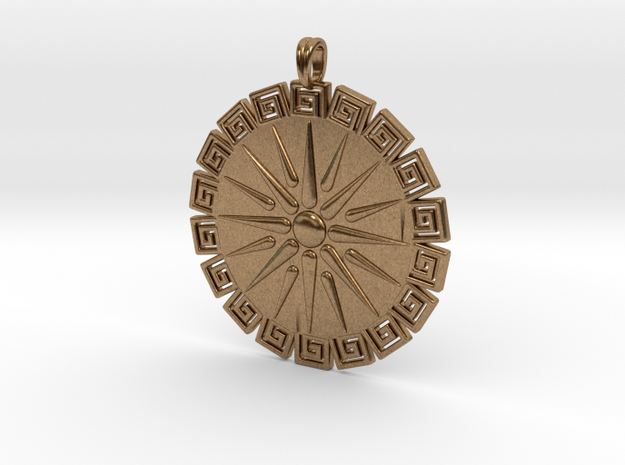 Vergina Sun Pendant Jewelry Symbol