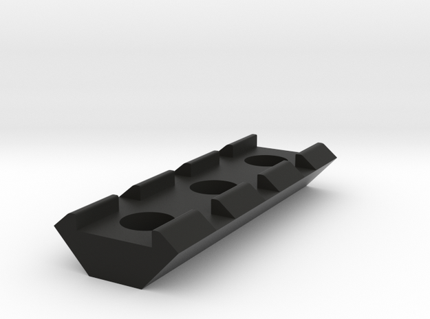 21mm Rail 55mm in Black Natural Versatile Plastic