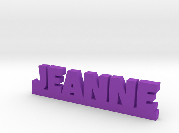 JEANNE Lucky in Purple Processed Versatile Plastic