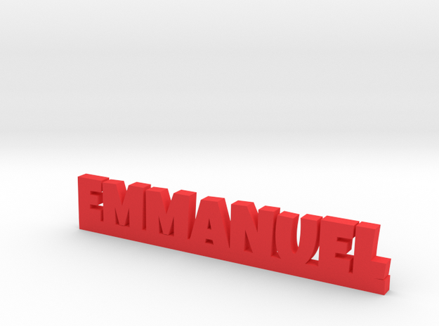EMMANUEL Lucky in Red Processed Versatile Plastic