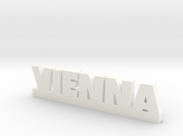 VIENNA Lucky in White Processed Versatile Plastic