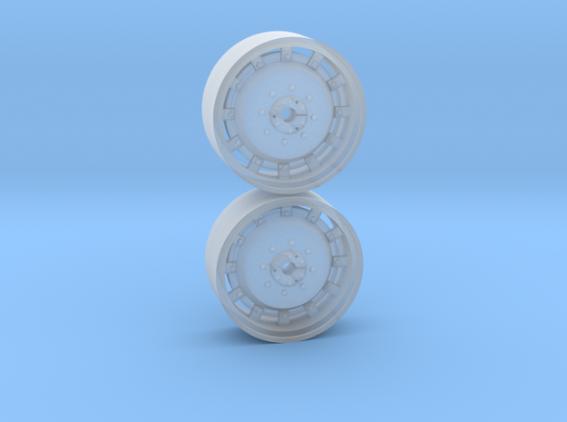 1/64th Scale 42 Inch Cast Wheel in Smooth Fine Detail Plastic