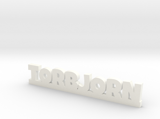 TORBJORN Lucky in White Processed Versatile Plastic