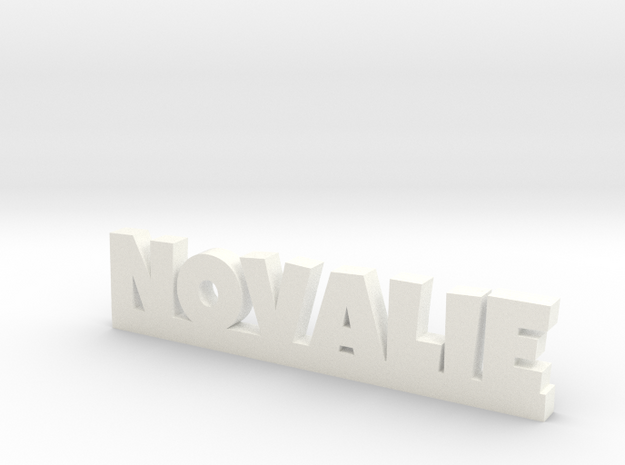 NOVALIE Lucky in White Processed Versatile Plastic