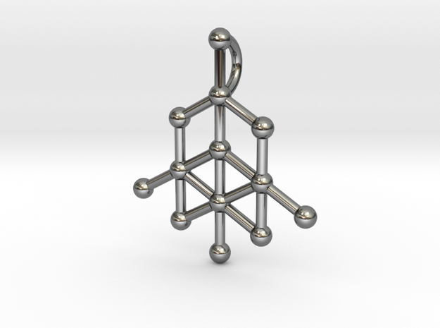 Diamond Molecule Pendant
