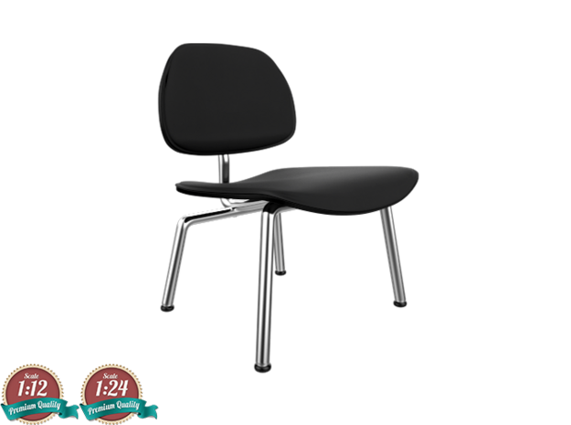 Miniature Eames LCM -  Leather - Charles Eames
