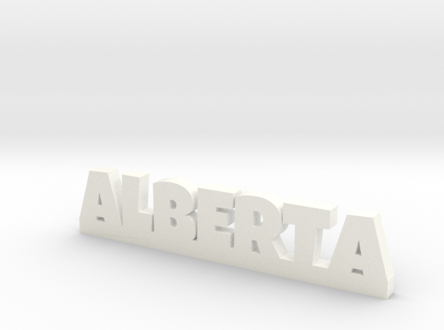 ALBERTA Lucky in White Processed Versatile Plastic
