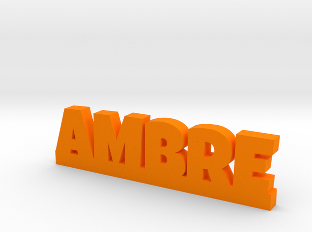 AMBRE Lucky in Orange Processed Versatile Plastic