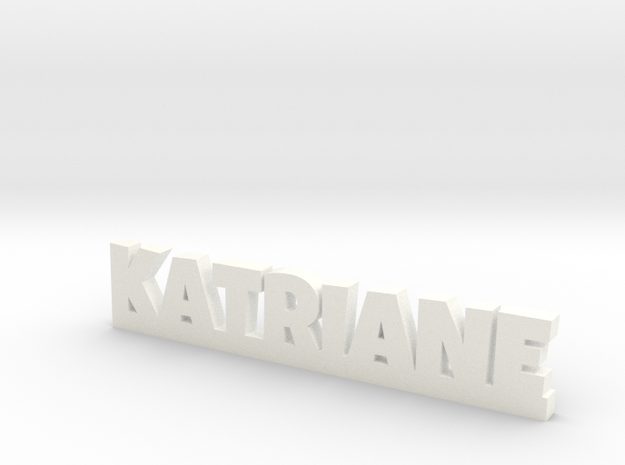 KATRIANE Lucky in White Processed Versatile Plastic
