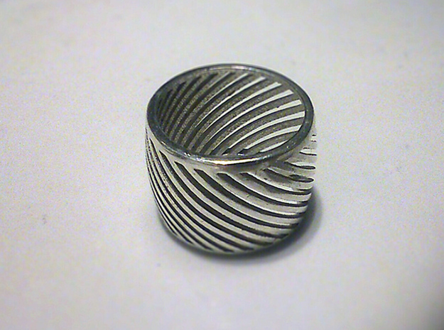 RING AROUND size 52 (S) in Polished Silver