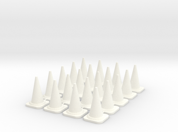 20x PACK 1:50 Construction cones / Kegel.