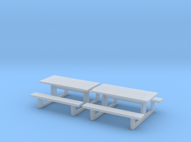 TJ-H01142x2 - Tables en béton in Smooth Fine Detail Plastic