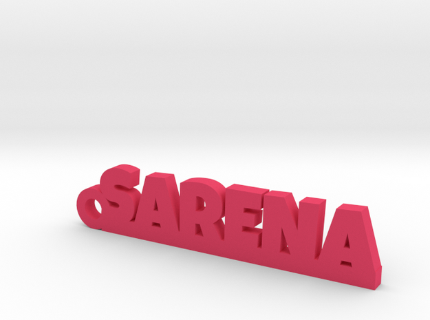 SARENA Keychain Lucky in Pink Processed Versatile Plastic