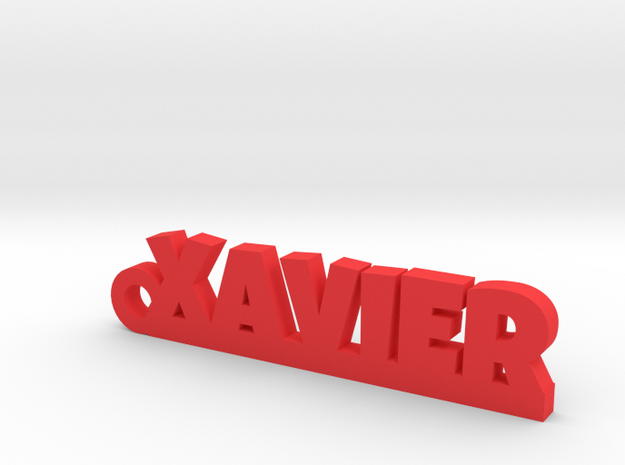 XAVIER Keychain Lucky in Red Processed Versatile Plastic