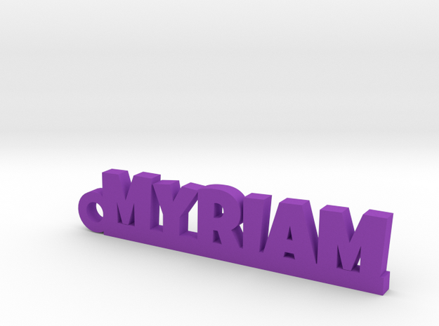 MYRIAM Keychain Lucky in Purple Processed Versatile Plastic