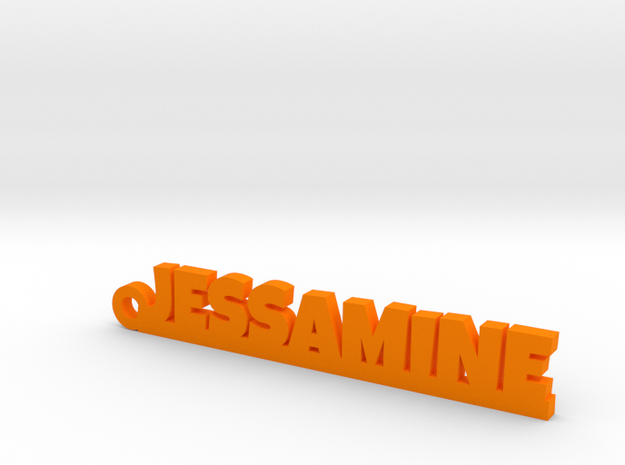 JESSAMINE Keychain Lucky in Orange Processed Versatile Plastic