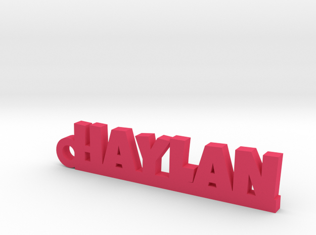 HAYLAN Keychain Lucky in Pink Processed Versatile Plastic