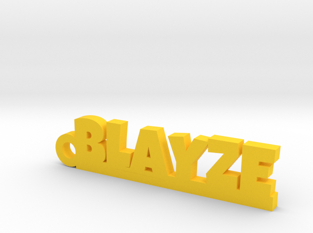 BLAYZE Keychain Lucky in Yellow Processed Versatile Plastic