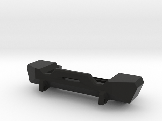 Front Bumper for Axial SCX10 in Black Natural Versatile Plastic
