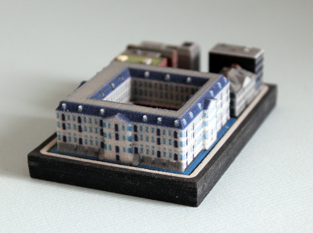 National Maritime Museum Amsterdam (5x4) in Full Color Sandstone