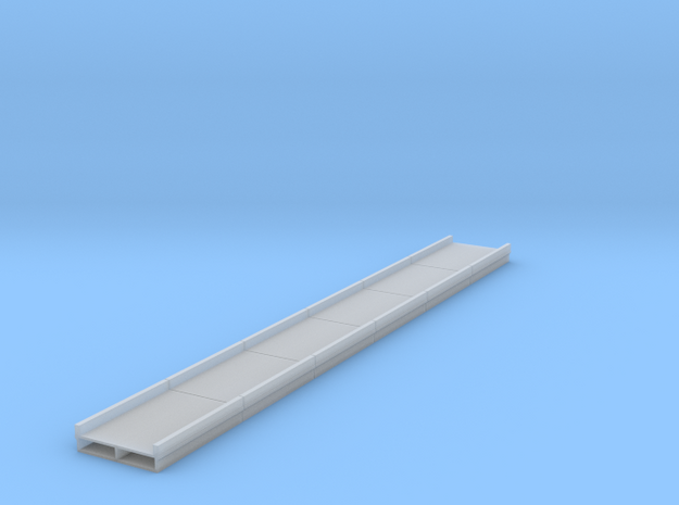 Bridge N Concrete Deck Long 6 Pack in Smooth Fine Detail Plastic