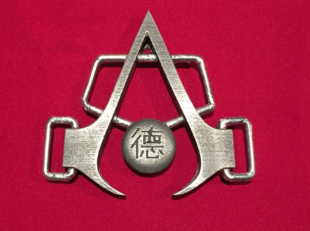 Shao Jun Buckle Assassin's Creed Chronicles- China in Polished Nickel Steel