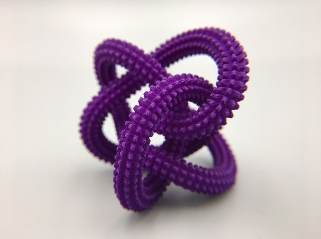 Perko Spikes Knot in Purple Processed Versatile Plastic