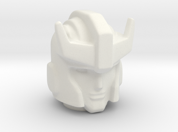 Prowl Head 18 mm with neck in White Natural Versatile Plastic