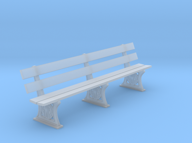 GWR Bench 4mm scale 10ft