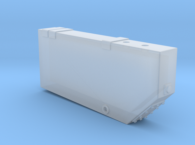 WR0001 Angled Corner Waste Retention Tank 1/87.1 in Smoothest Fine Detail Plastic