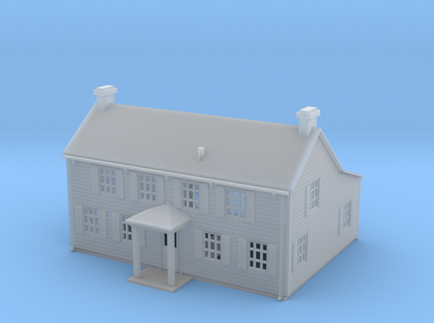 Osborn Cannonball House Z Scale in Smooth Fine Detail Plastic