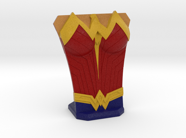 Wonder Woman Hero Stand in Full Color Sandstone